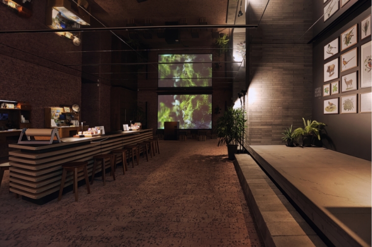 Exhibitions that awaken ecological sensibilities Eoseungsaeng Oreum, walking through nature @innisfree jeju house 어승생오름, 자연을 걷다 展 @이니스프리 제주하우스 24_112_01_da2_01