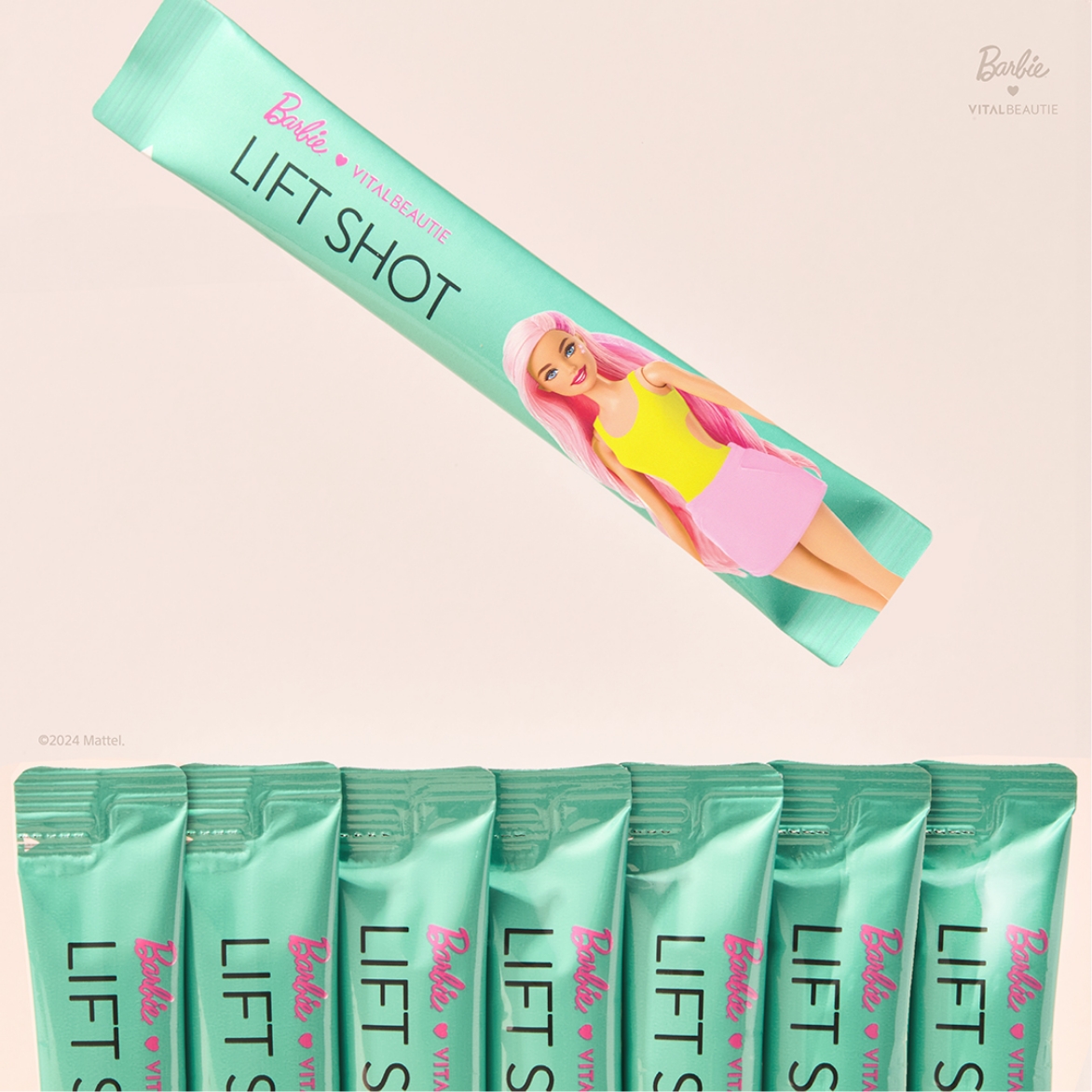 VITALBEAUTIE limited collaboration with BARBIE 바이탈뷰티 이너뷰티라인과 바비의 리미티드 콜라보레이션 24_127_00_da2_01