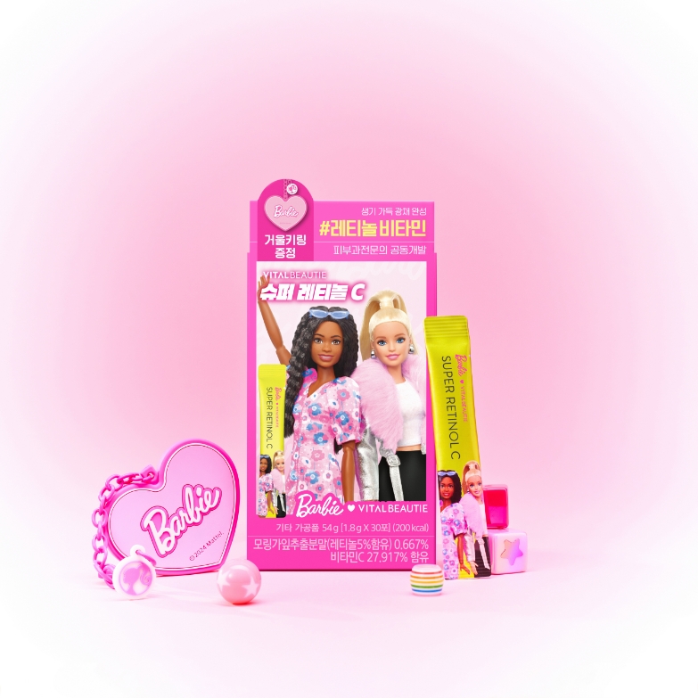 VITALBEAUTIE limited collaboration with BARBIE 바이탈뷰티 이너뷰티라인과 바비의 리미티드 콜라보레이션 24_127_02_da3_02