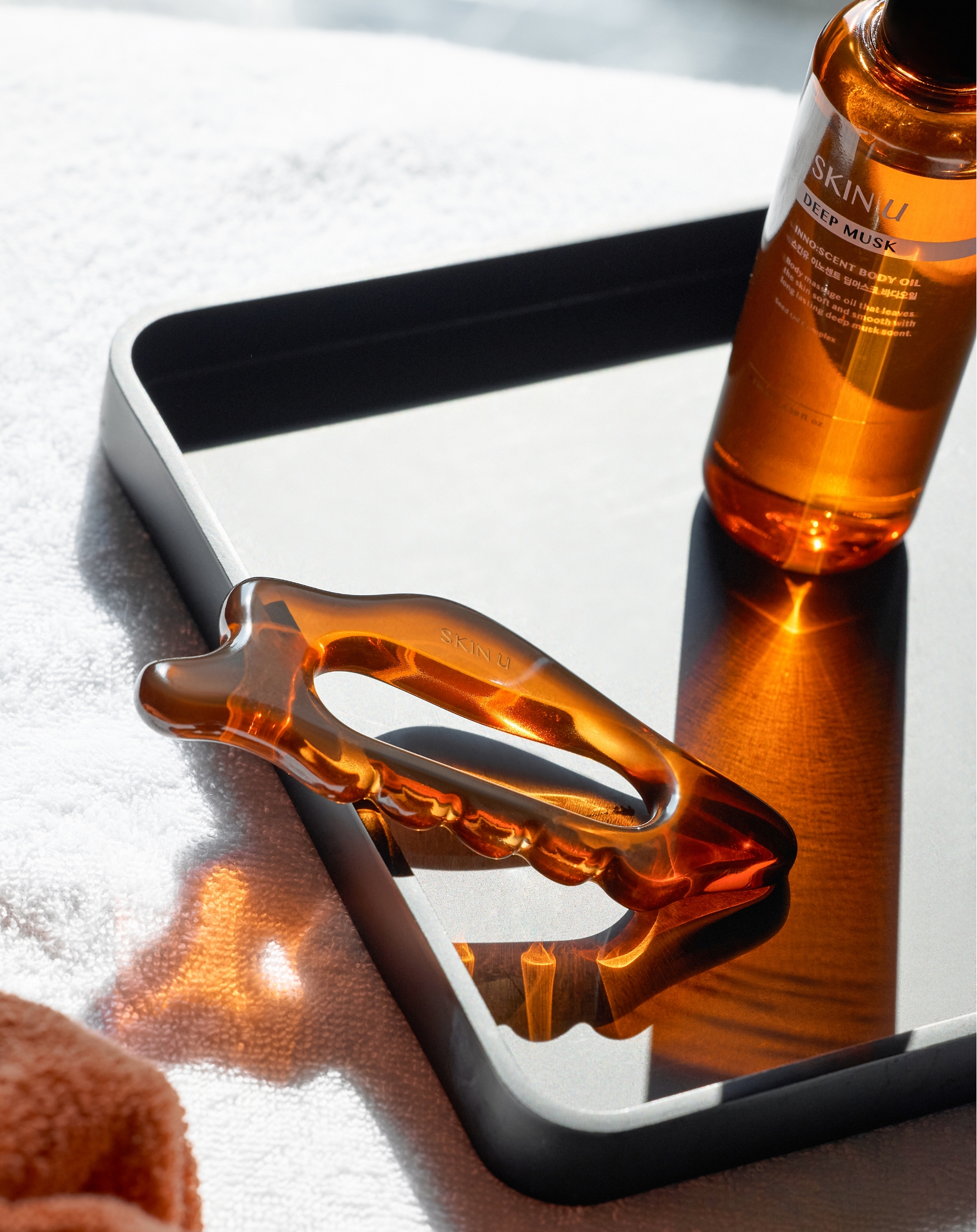 SKIN U INNO:SCENT BODY OIL & GUA SHA 스킨유 이노센트 바디오일 & 괄사 25_04_05