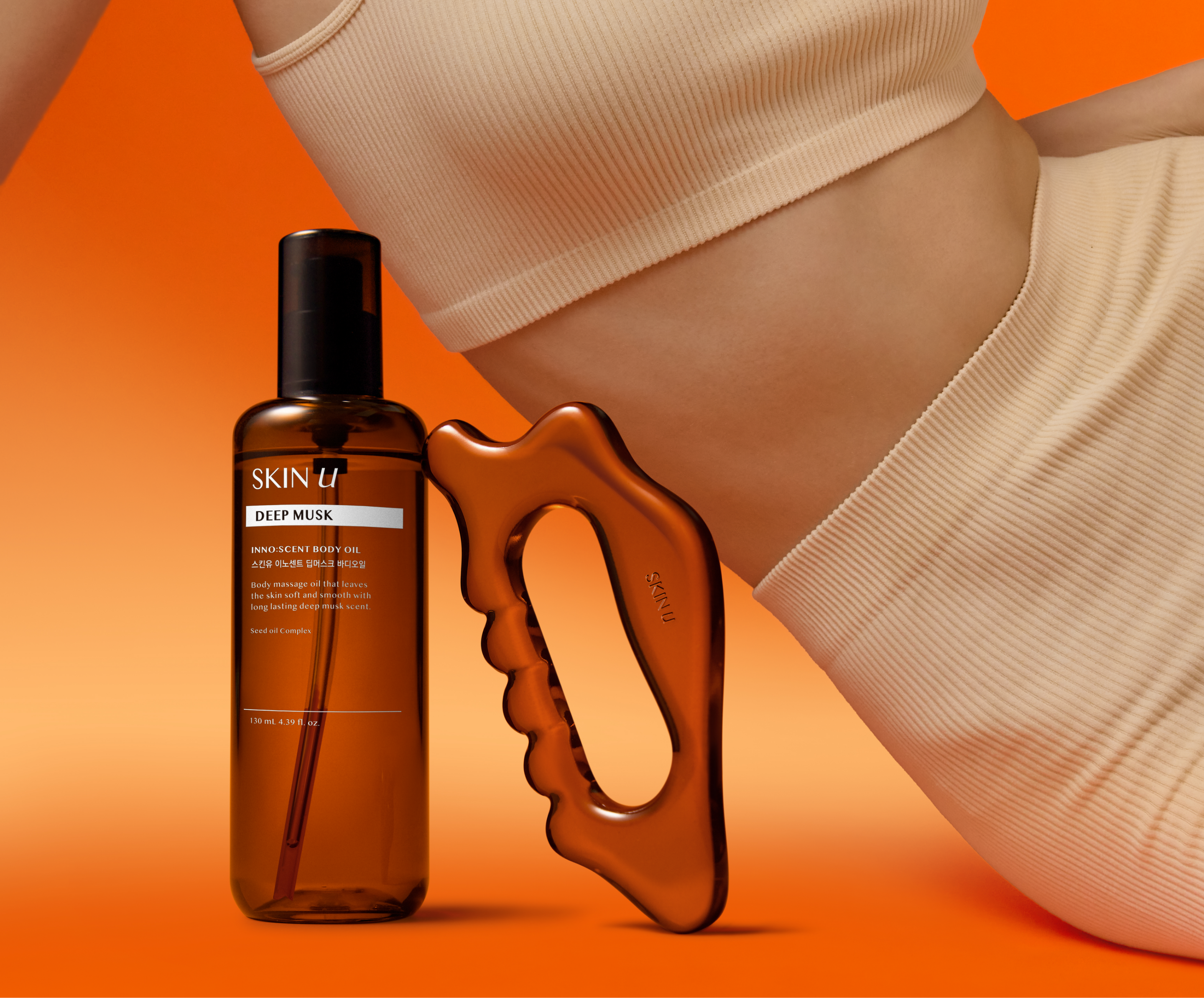 SKIN U INNO:SCENT BODY OIL & GUA SHA 스킨유 이노센트 바디오일 & 괄사 25_04_13